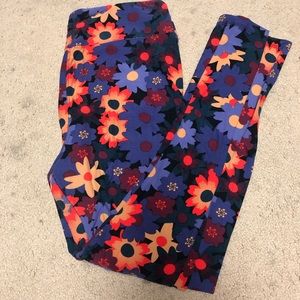 Floral TC Lularoe Leggings